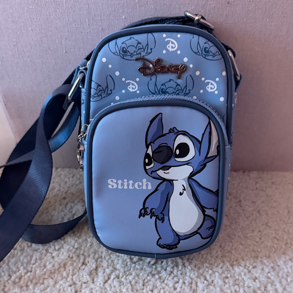 Disney Stitch Blue Crossbody Bag